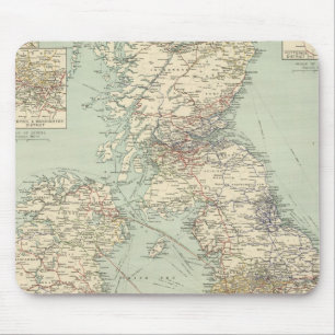 Alfombrilla De Ratón Ferrocarriles de las Islas Británicas
