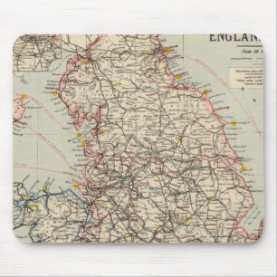 Alfombrilla De Ratón Ferrocarriles, Inglaterra estadística, Gales