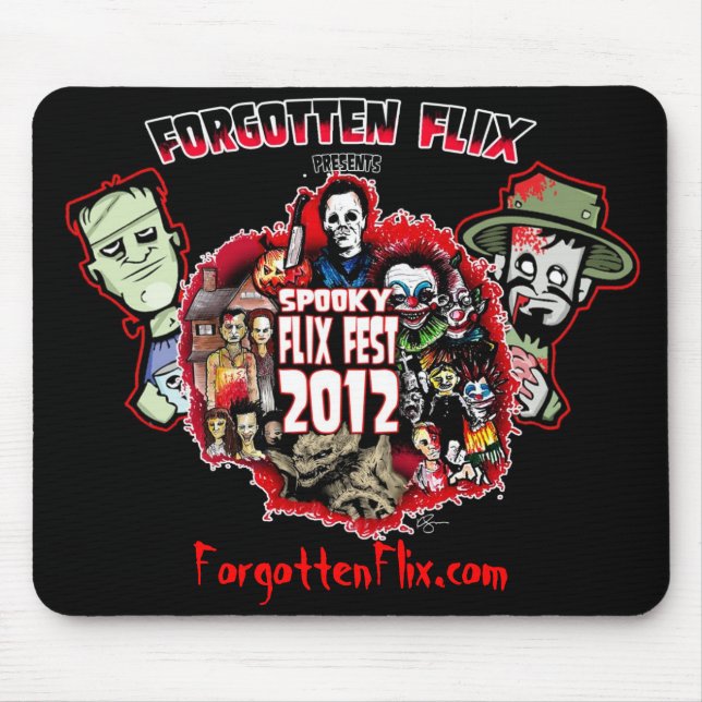 Alfombrilla De Ratón Fest fantasmagórico de Flix Mousepad 2012 (Frente)
