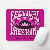 Festival Dreaming Retro Retro Rosa-Negro + rosa