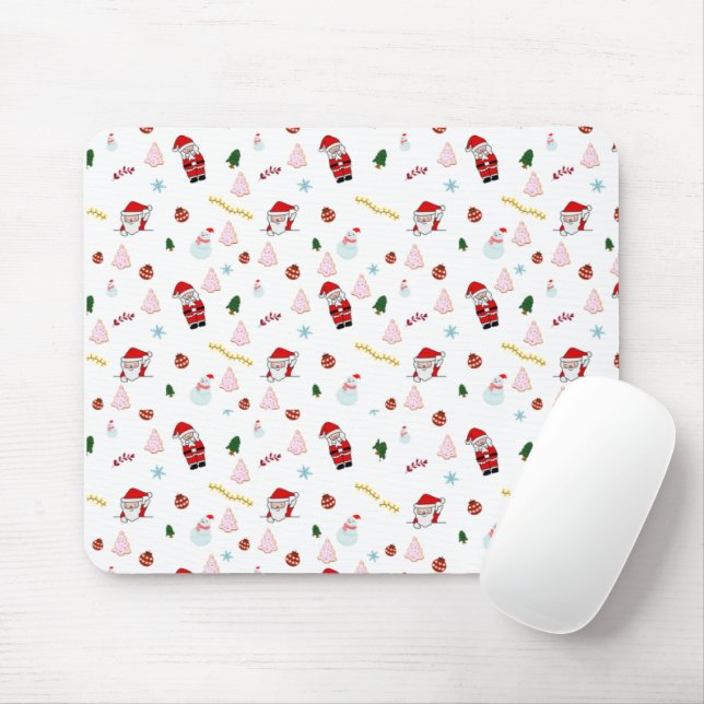 Alfombrilla De Ratón Festive Christmas Mousepad (Con ratón)