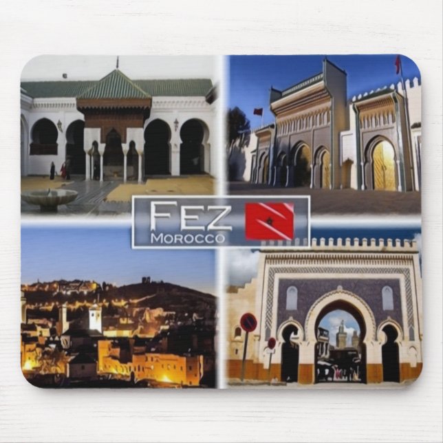 Alfombrilla De Ratón FEZ Marruecos - Mousepad (Frente)