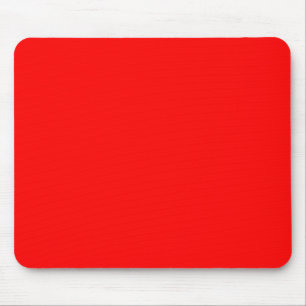 Alfombrilla De Ratón FF0000 Rojo