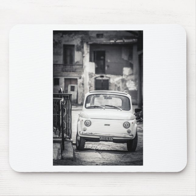 Alfombrilla De Ratón Fiat 500, Cinquecento en Italia (Frente)