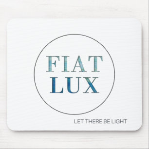 Alfombrilla De Ratón FIAT LUX   Que haya luz