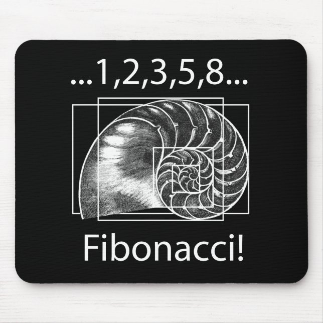 Alfombrilla De Ratón Fibonacci (Frente)