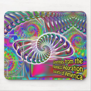 Alfombrilla De Ratón Fibonacci Mousepad