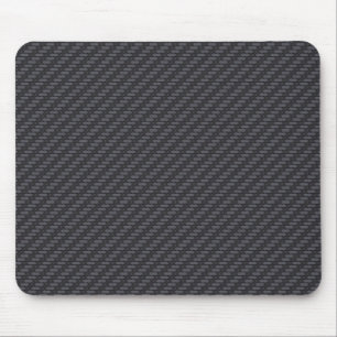 Alfombrilla De Ratón Fibra de carbono negra