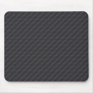 Alfombrilla De Ratón Fibra de carbono negra