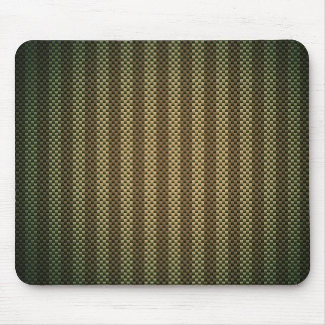 Alfombrilla De Ratón Fibra de carbono neutra a rayas (Frente)