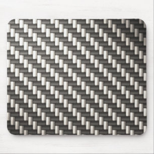 Alfombrilla De Ratón Fibra de carbono reflexiva texturizada