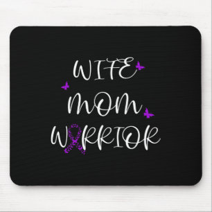 Alfombrilla De Ratón Fibromialgia Conciencia Fibro Guerrero Invisible M