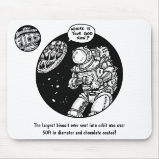 Alfombrilla De Ratón FICTS "galleta en el espacio" Mousepad