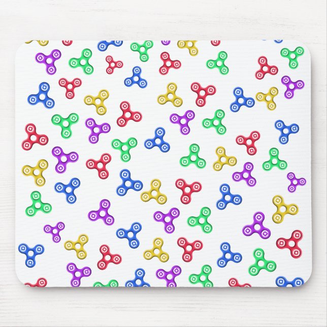 Alfombrilla De Ratón Fidget Spinners (Frente)