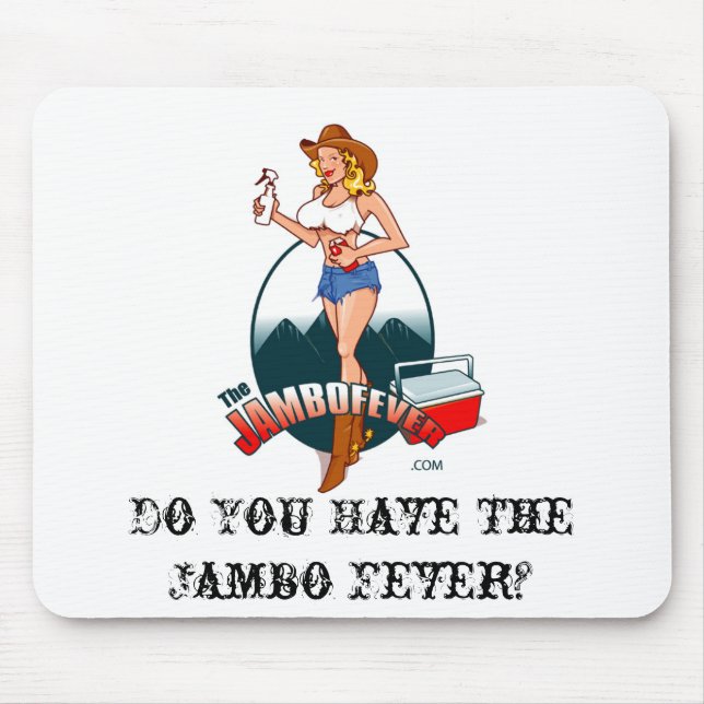 Alfombrilla De Ratón Fiebre Mousepad de Jambo (Frente)