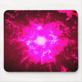 Alfombrilla De Ratón 'Fiery Nebula' Sci-Fi Art Mousepad