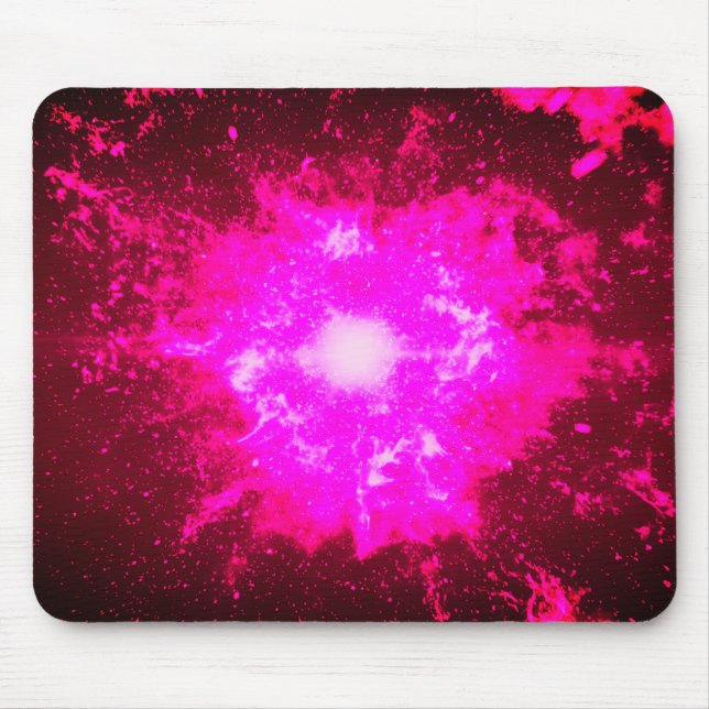 Alfombrilla De Ratón  'Fiery Nebula' Sci-Fi Art Mousepad (Frente)