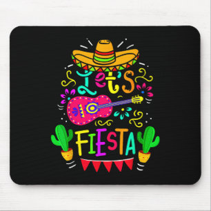Alfombrilla De Ratón Fiesta Cinco De Mayo Fiesta Mexicano Guitarra Lov