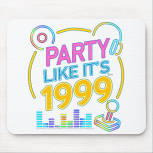 Alfombrilla De Ratón Fiesta Como Si Fuera 1999®™ – Neon Soundtrack