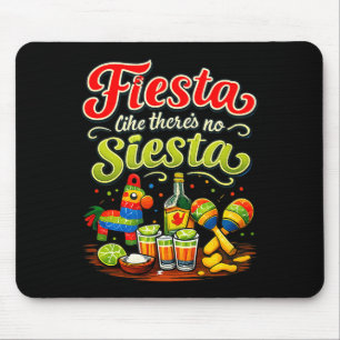 Alfombrilla De Ratón Fiesta como si no hubiera siesta crew de fiesta Fi