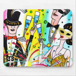 Alfombrilla De Ratón Fiesta de Año Nuevo