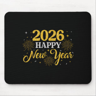 Alfombrilla De Ratón Fiesta de Año Nuevo 2026 Fuegos Artificiales Ropa