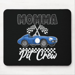 Alfombrilla De Ratón fiesta de cumpleaños de coche de carreras familia 