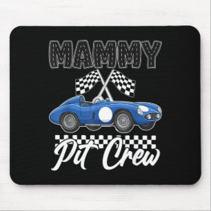 Alfombrilla De Ratón fiesta de cumpleaños de coche de carreras familia 