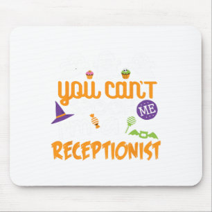 Alfombrilla De Ratón Fiesta de disfraces de Halloween no puede hablar