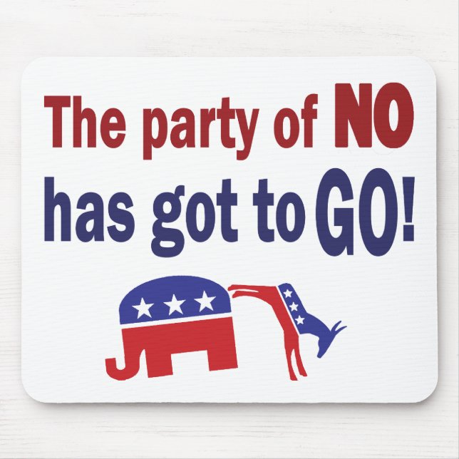 Alfombrilla De Ratón Fiesta de No (Frente)