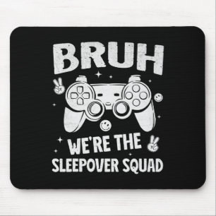 Alfombrilla De Ratón Fiesta de pijamas para chicos gamer divertido herm