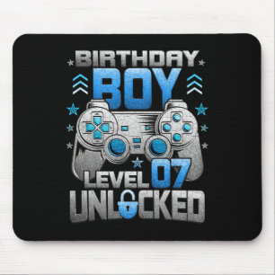 Alfombrilla De Ratón Fiesta de videojuegos desbloqueados de Birday Boy