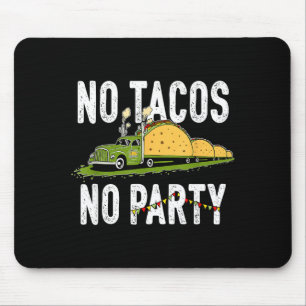 Alfombrilla De Ratón Fiesta del martes de taco divertida vibra de comid