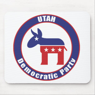 Alfombrilla De Ratón Fiesta Democratic de Utah