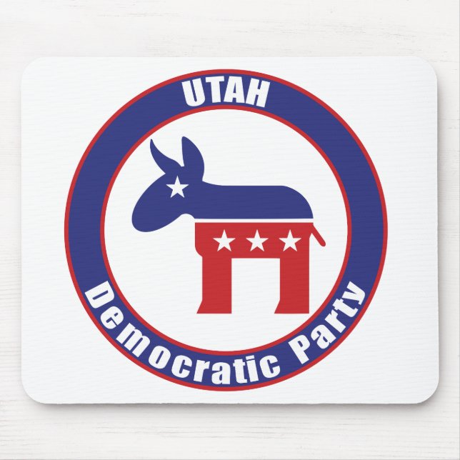 Alfombrilla De Ratón Fiesta Democratic de Utah (Frente)