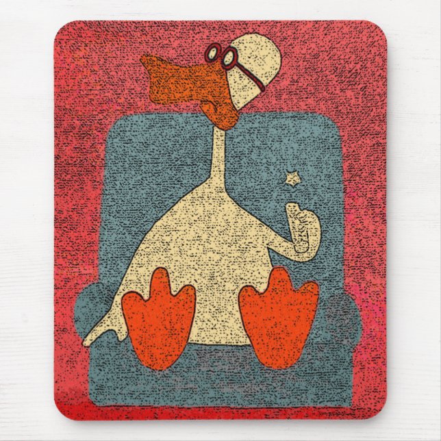 Alfombrilla De Ratón Fiesta Duck Mousepad (Frente)