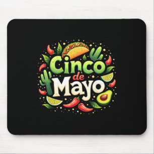 Alfombrilla De Ratón Fiesta Mexicana Cinco De Mayo 5 De Mayo Squad Muje