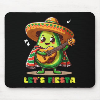 Alfombrilla De Ratón Fiesta México - Aguacate Cinco De Mayo Fiesta