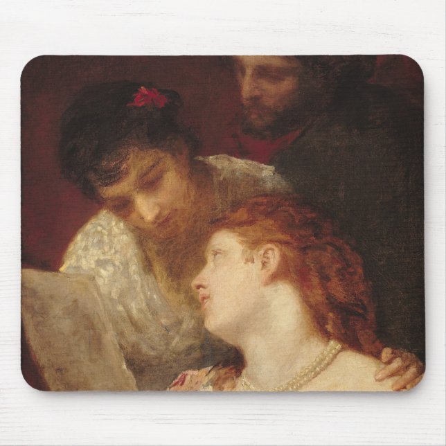 Alfombrilla De Ratón Fiesta musical, 1874 (Frente)