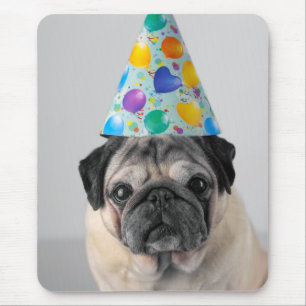 Alfombrilla De Ratón Fiesta Pug