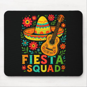 Alfombrilla De Ratón Fiesta Squad - Cinco De Mayo Fiesta Mexicana