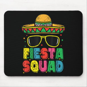 Alfombrilla De Ratón Fiesta Squad Sombrero Cinco De Mayo Fiesta Mexican