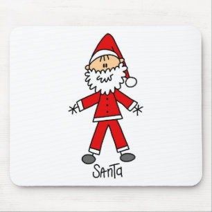 Alfombrilla De Ratón Figura de puño Santa Claus Camisetas y regalos