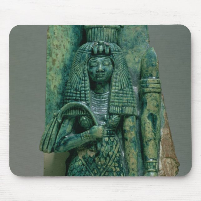 Alfombrilla De Ratón Figurilla de la reina Tiye, esposa de Amenophis (Frente)