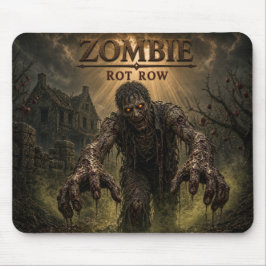 Alfombrilla De Ratón Fila de Podredumbre Zombie Realismo Oscuro