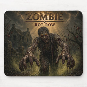 Alfombrilla De Ratón Fila de Podredumbre Zombie Realismo Oscuro