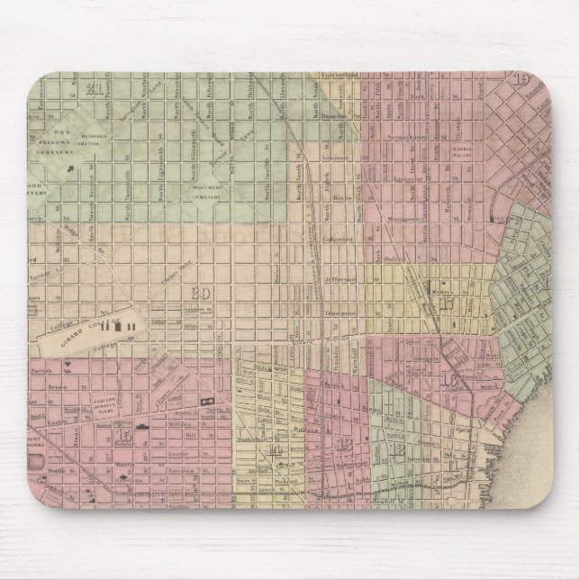 Alfombrilla De Ratón Filadelfia 2 (Frente)