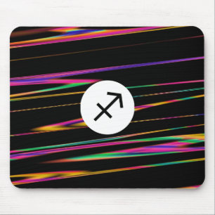 Alfombrilla De Ratón Filas coloridas - Sagittarius