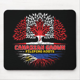 Alfombrilla De Ratón Filipinas Filipino canadiense raíz de árbol de Can