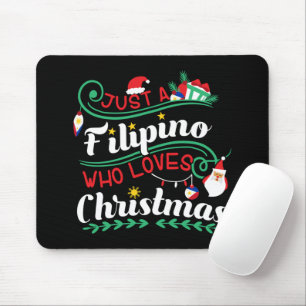 Alfombrilla De Ratón Filipinas - Filipino que ama a los Navidades
